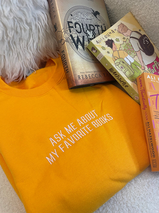 Favorite Books Crewneck