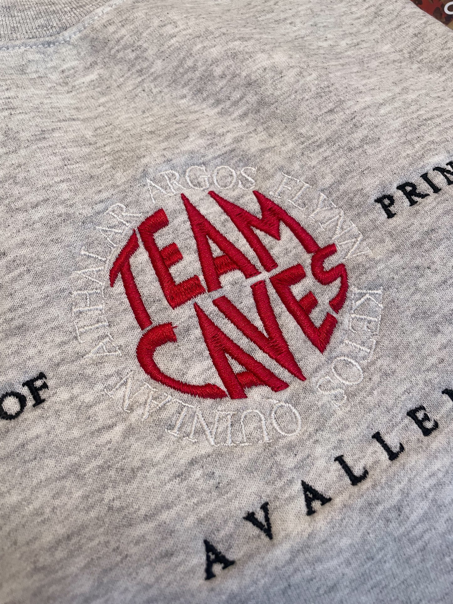 Team Caves Crewneck