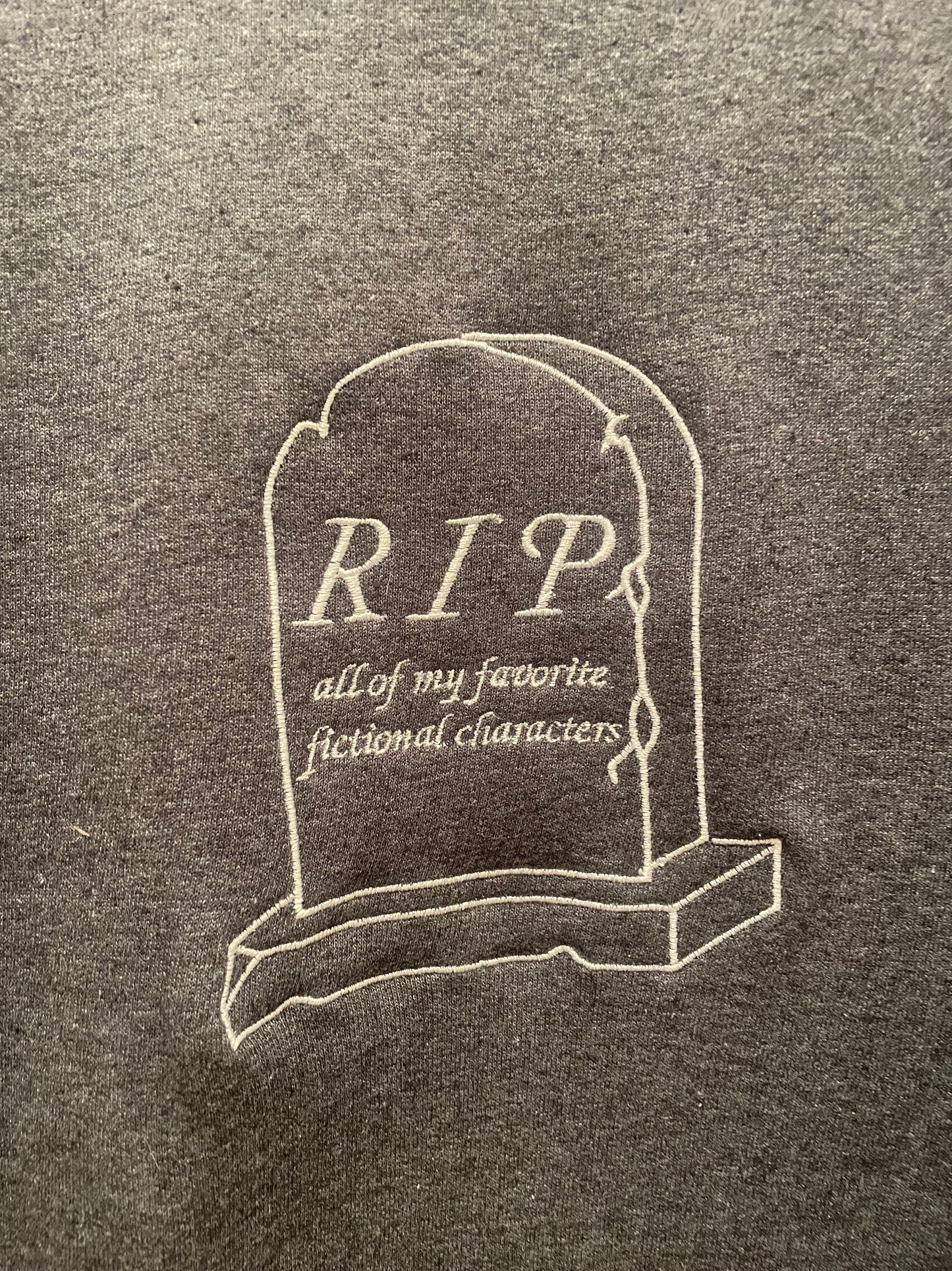 RIP Sweatshirt ***SAMPLE SIZE L***