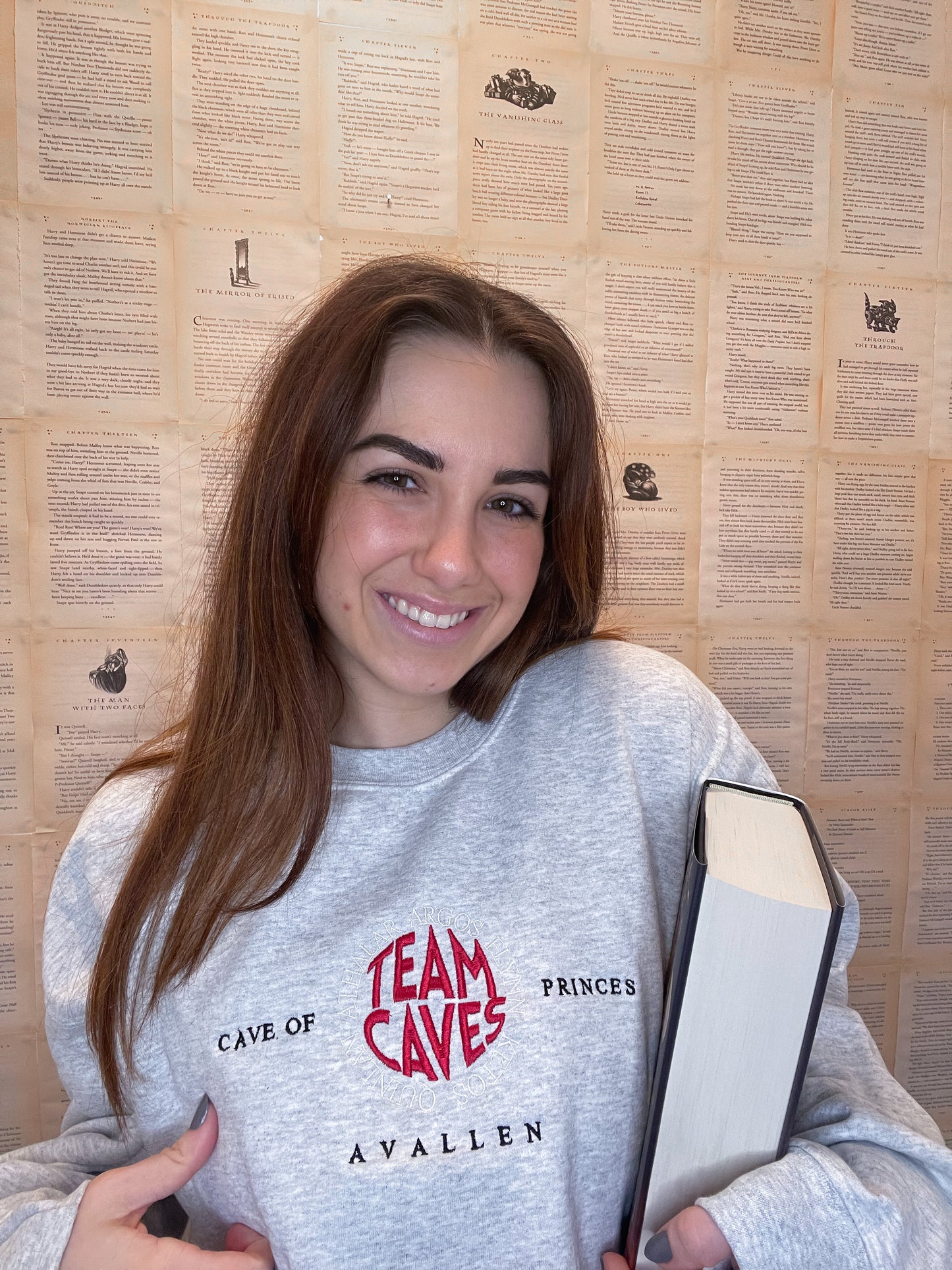 Team Caves Crewneck