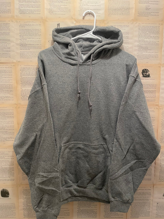 BLANK Graphite Heather Hoodie ***SIZE L***