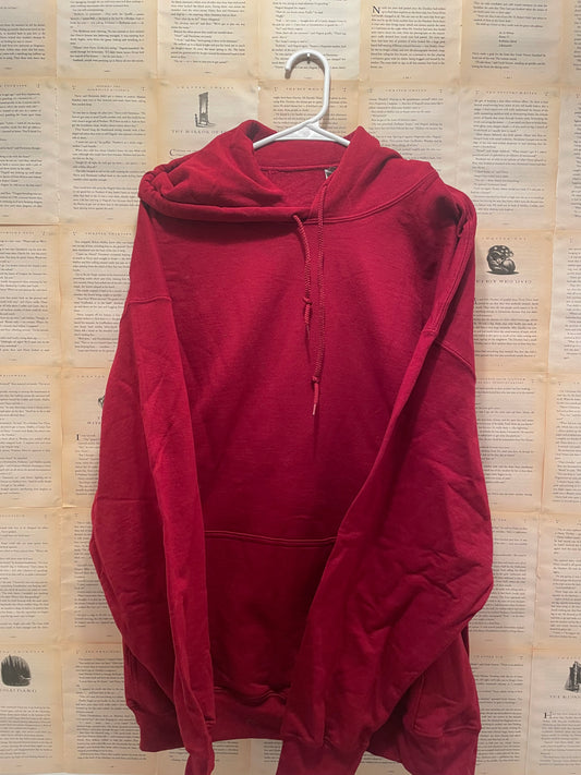 BLANK Garnet Hoodie ***SIZE 2XL***