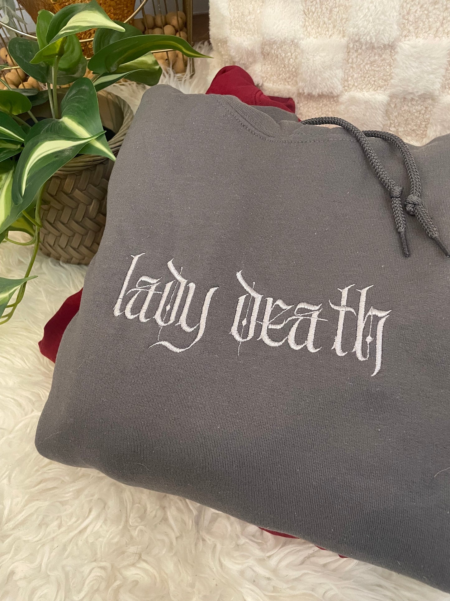 Lady Death Monochrome Hoodie