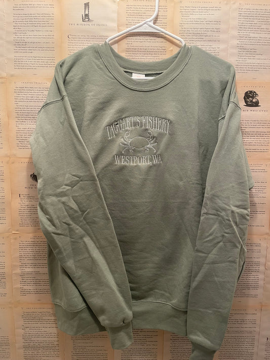 Taggart's Fishery Crewneck ***IMPERFECT SIZE M***