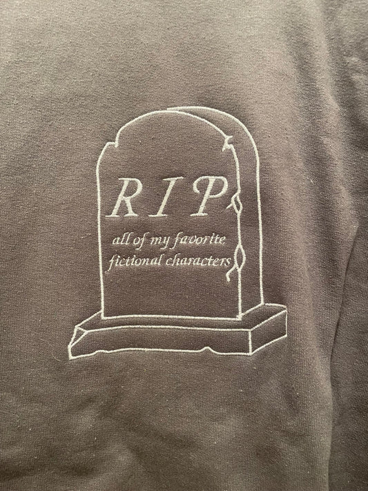 RIP Crewneck ***SAMPLE SIZE XL***