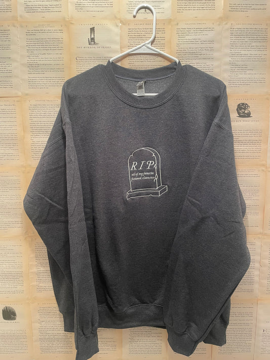 RIP Sweatshirt ***SAMPLE SIZE L***