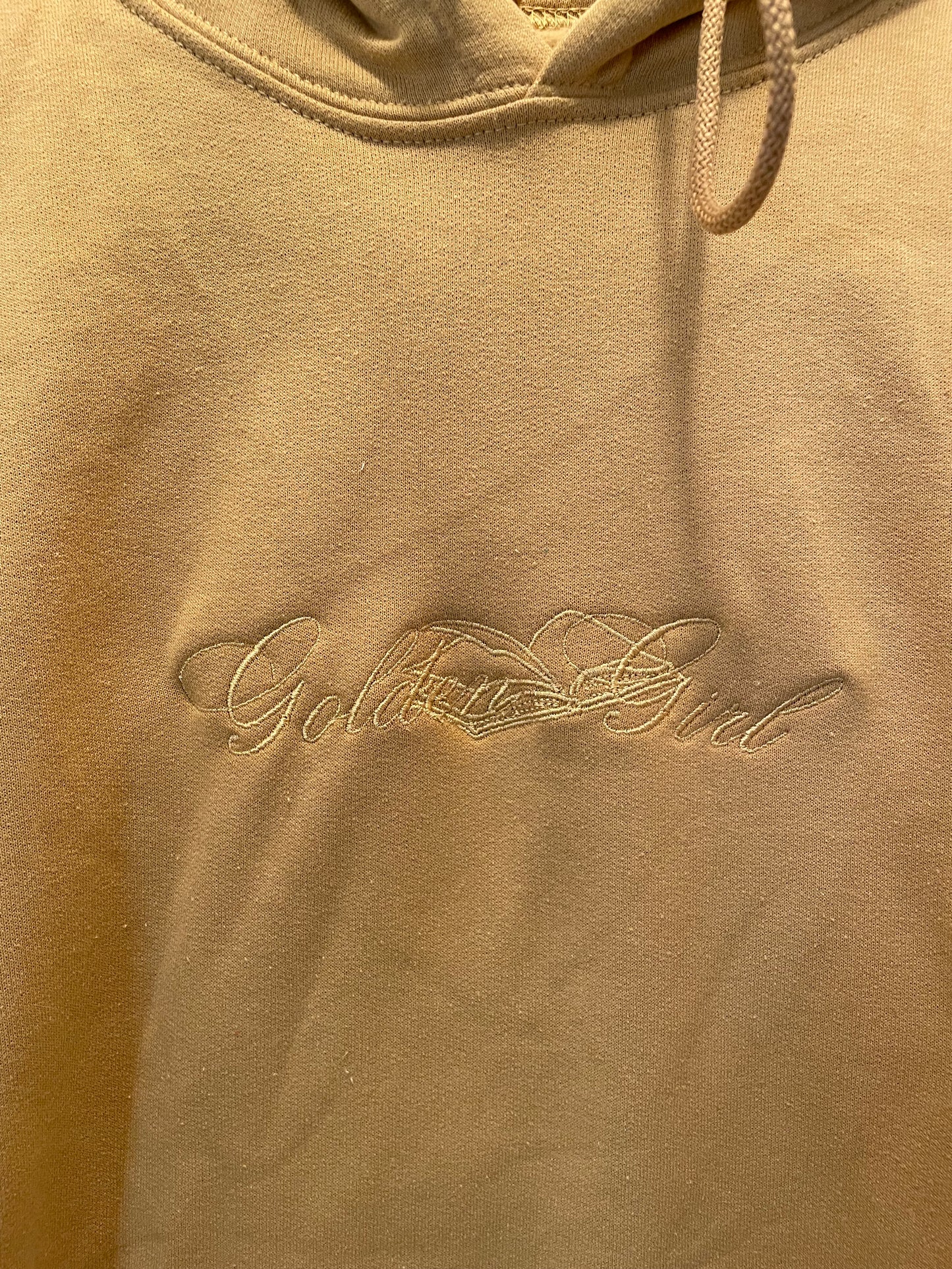 Golden Girl Hoodie ***SAMPLE SIZE L***