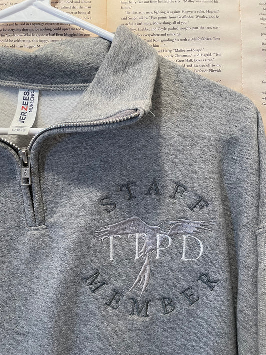 TTPD Staff Quarter Zip ***SAMPLE SIZE L***