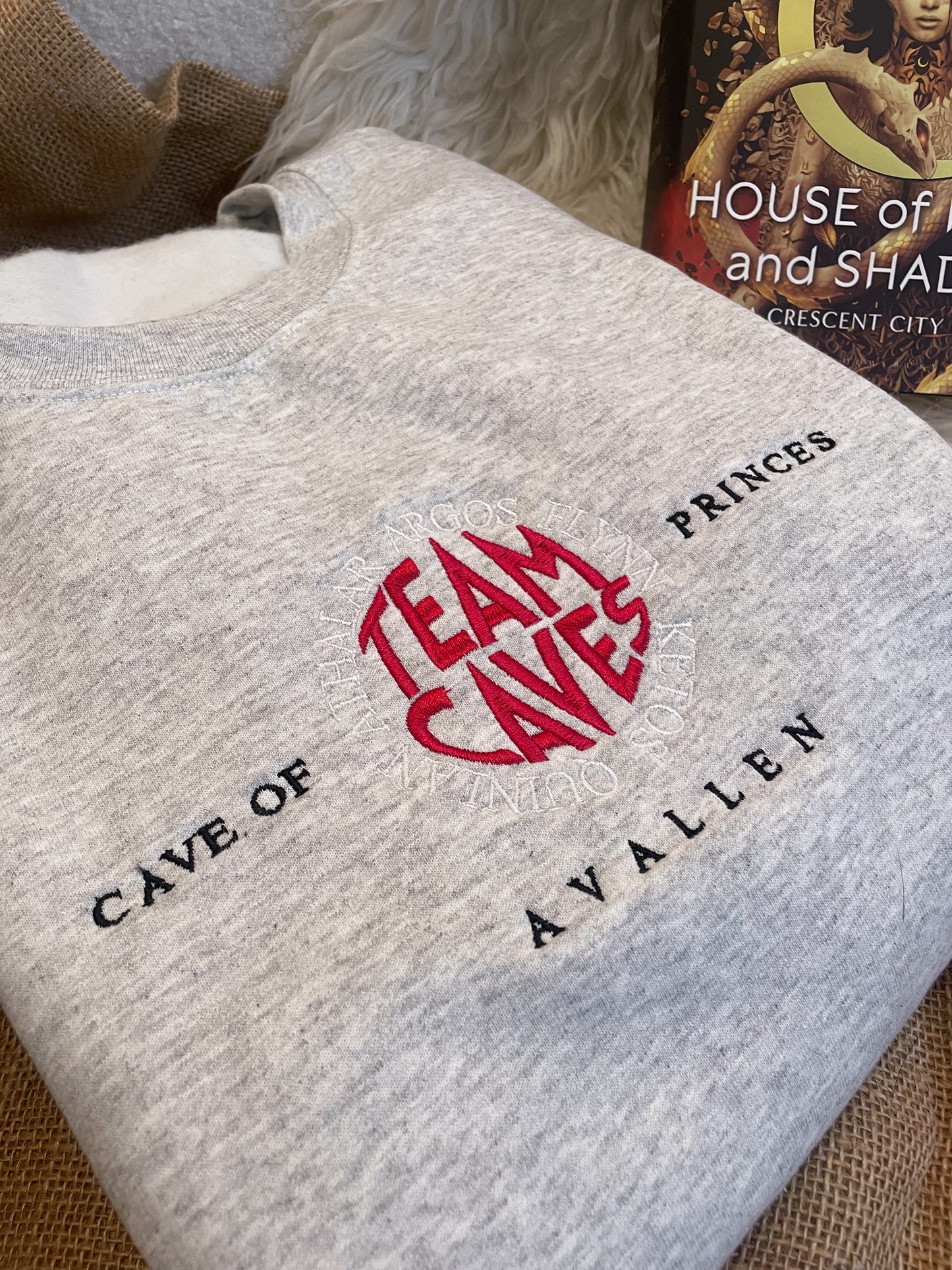 Team Caves Crewneck