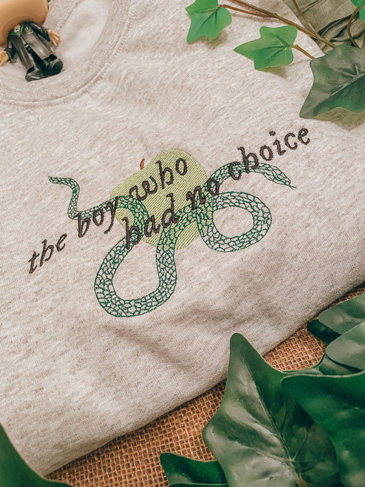 The Boy Who Had No Choice Crewneck