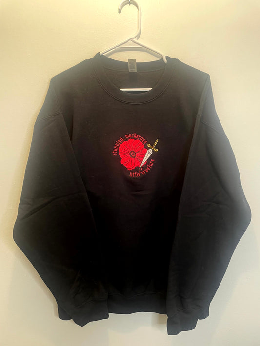 Poppy's Dagger Crewneck ***SAMPLE SIZE L***