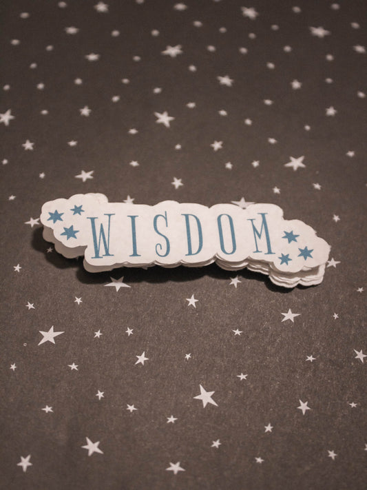 Wisdom Sticker