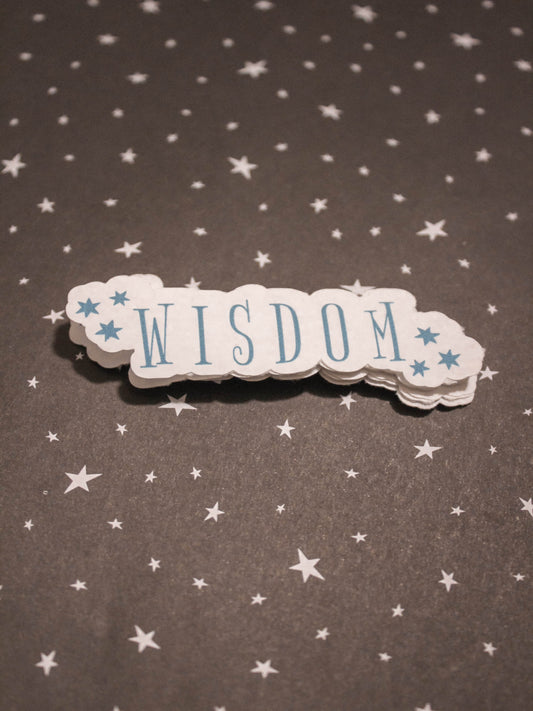 Wisdom Sticker