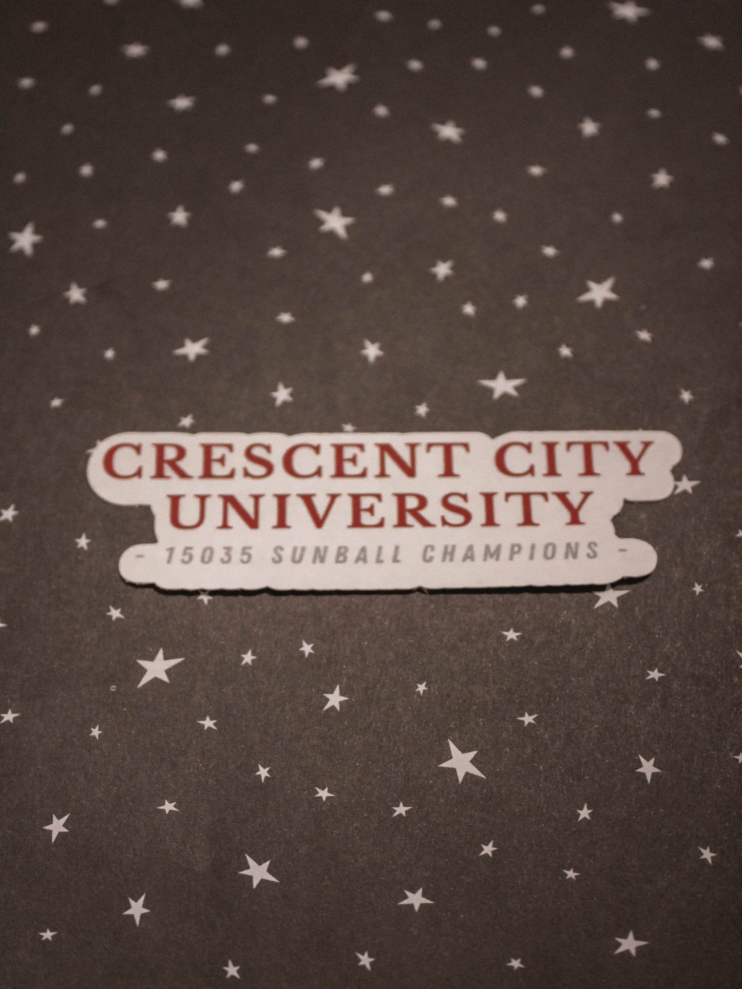 Crescent City University Sticker