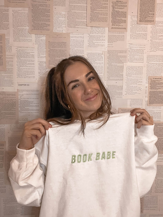 Book Babe Crewneck