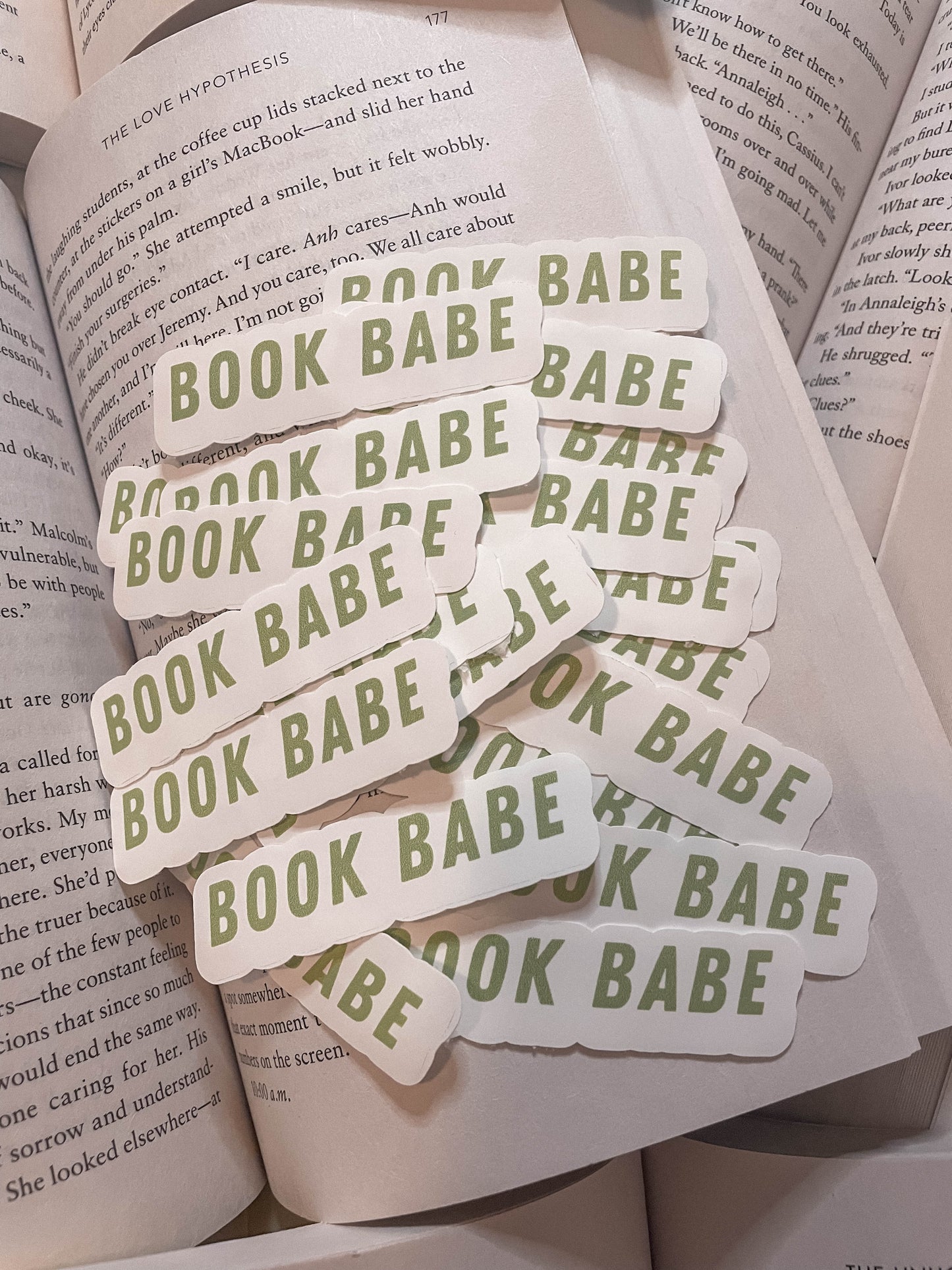 Book Babe Sticker