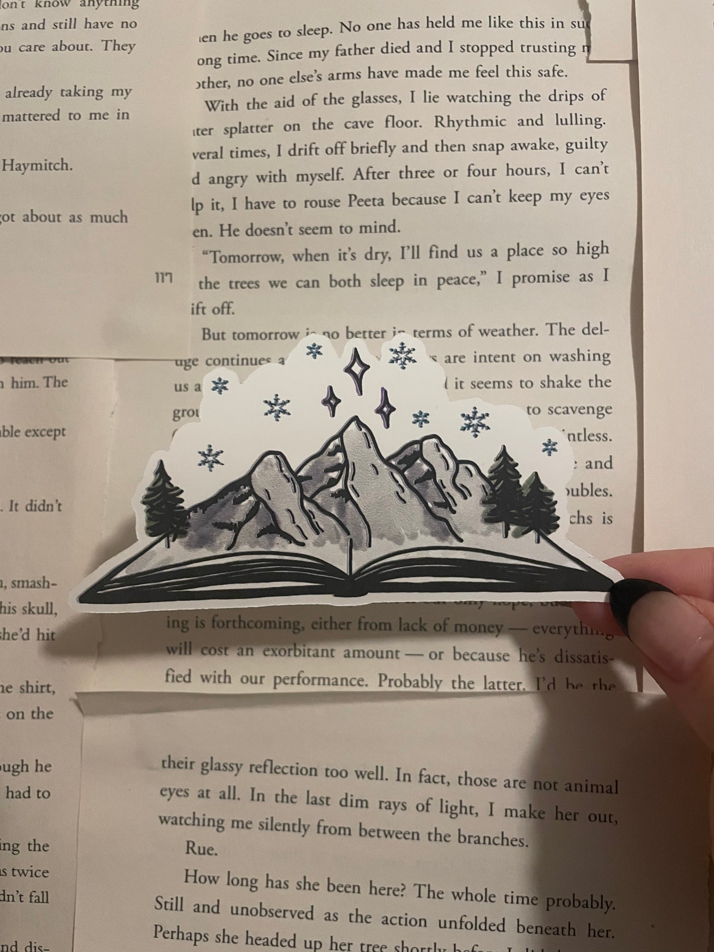 Bookish Winter Sticker