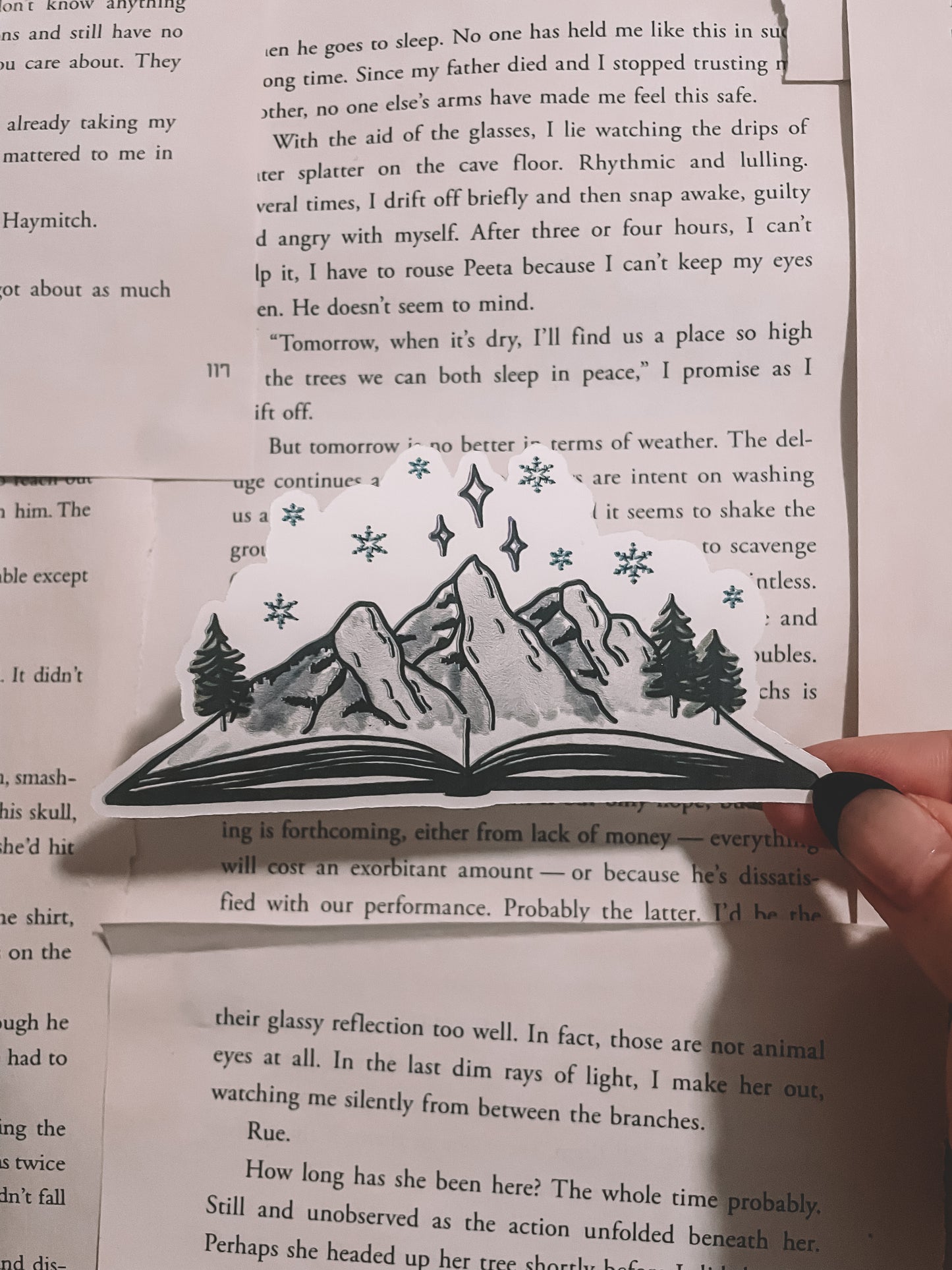 Bookish Winter Sticker