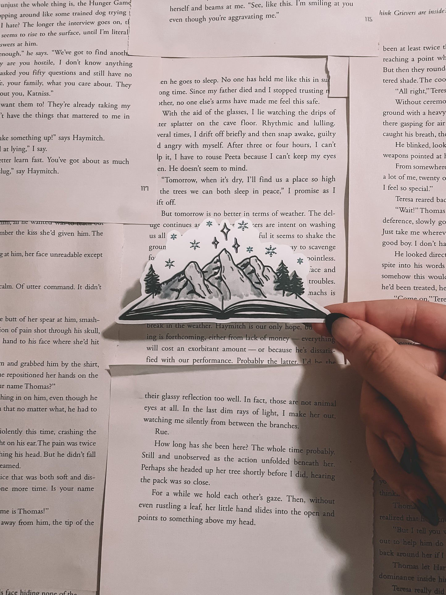 Bookish Winter Sticker