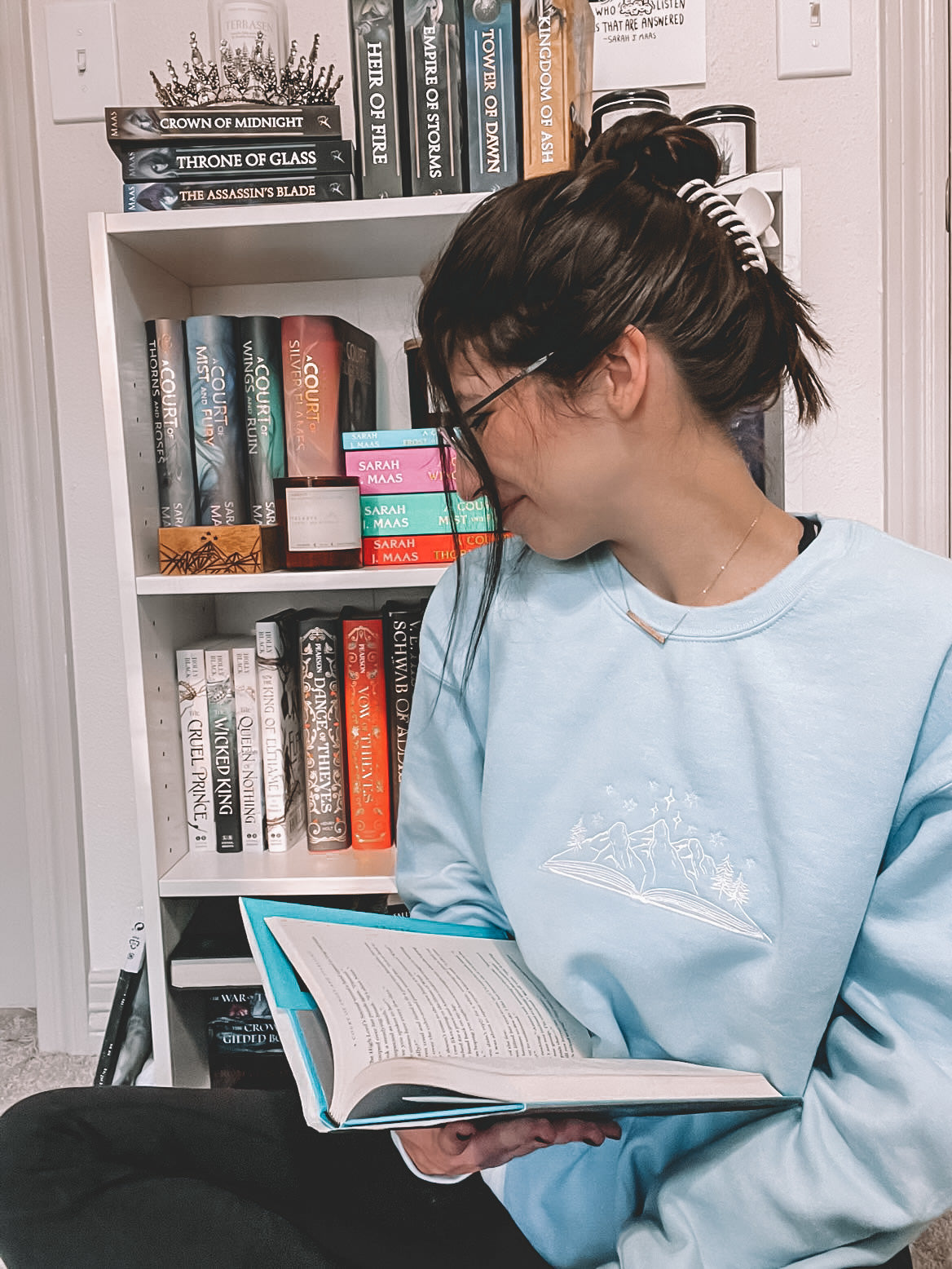 Bookish Winter Crewneck